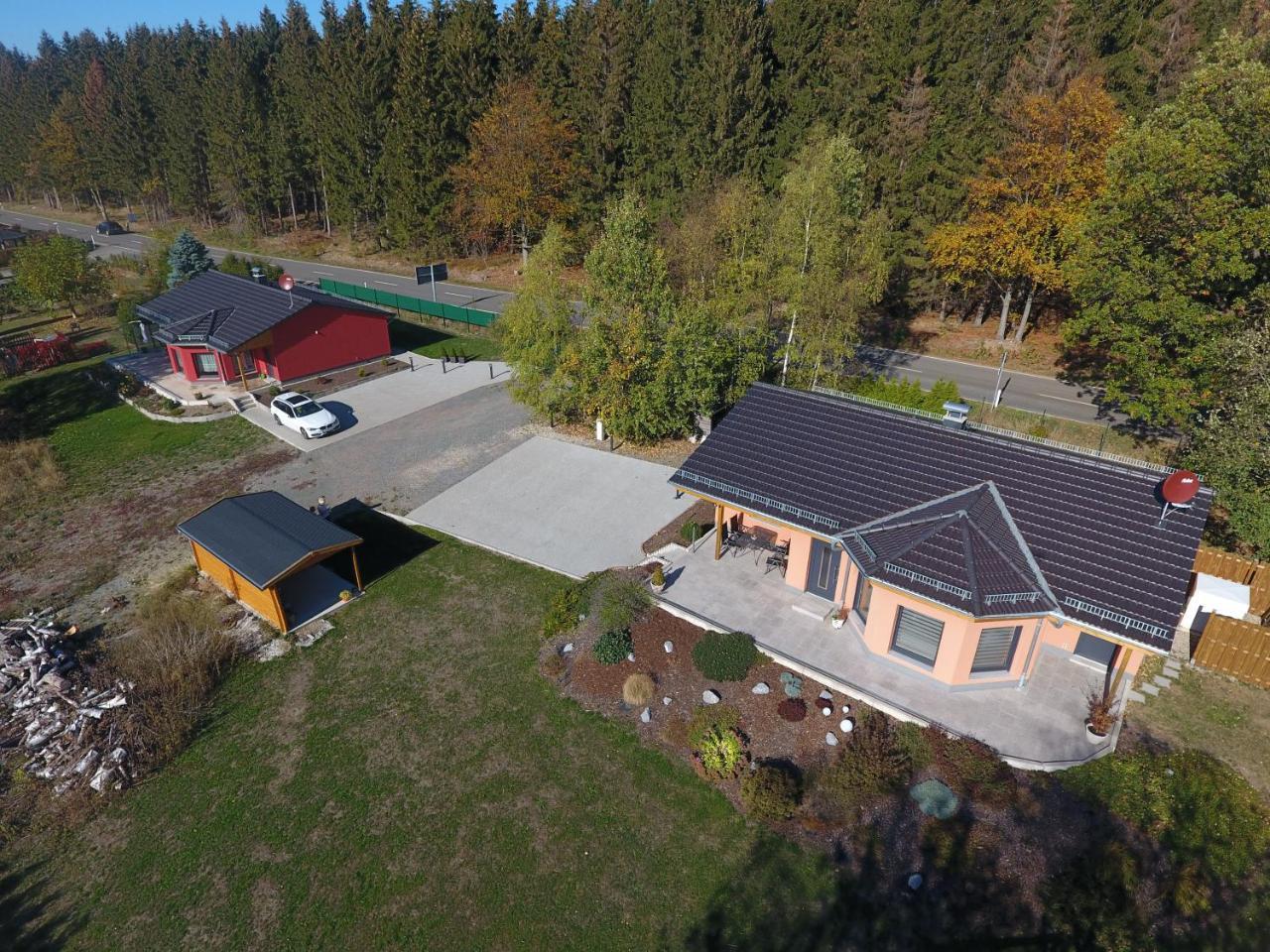 弗雷德里希斯布鲁恩Ferienhaus Am Ramberg别墅 外观 照片